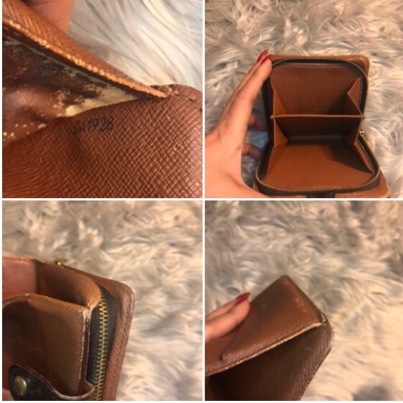 AUTH Louis Vuitton Compact Zippy CA1928 - Picture 7 of 8